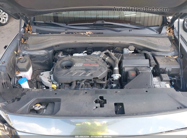 5NMS5CAA8LH305320 2020 HYUNDAI SANTA FE Gray Widok z tyłu