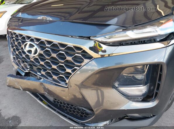 5NMS5CAA8LH305320 2020 HYUNDAI SANTA FE Gray Widok z przodu