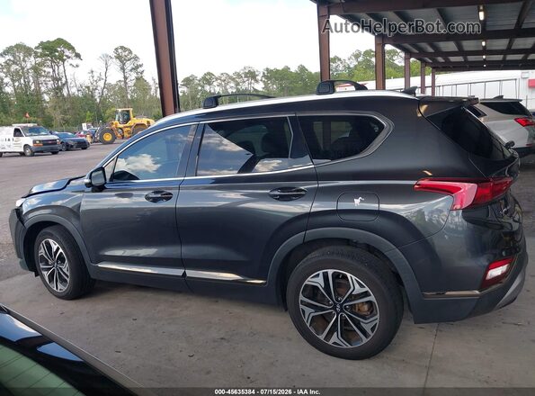 5NMS5CAA8LH305320 2020 HYUNDAI SANTA FE Gray Widok wnętrza 360 stopni