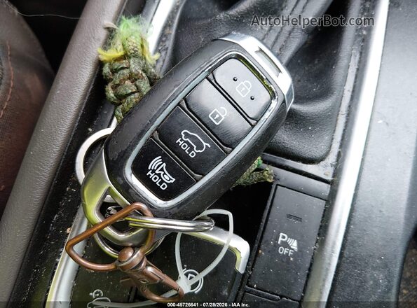 5NMS5CAA9KH011021 2019 HYUNDAI SANTA FE Белый Вид панели приборов