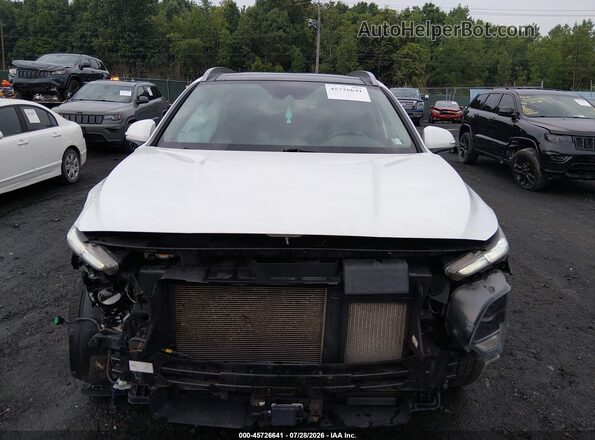 5NMS5CAA9KH011021 2019 HYUNDAI SANTA FE Белый Вид щитка приборов