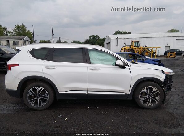 5NMS5CAA9KH011021 2019 HYUNDAI SANTA FE Белый Вид задней части салона