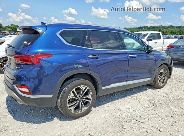 5NMS5CAAXKH049101 2019 HYUNDAI SANTA Blue Rear right
