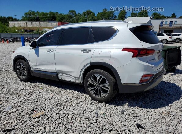 5NMS5CAAXLH158210 2020 HYUNDAI SANTA White Rear left