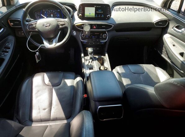 5NMS5CAAXLH158210 2020 HYUNDAI SANTA White Dashboard view