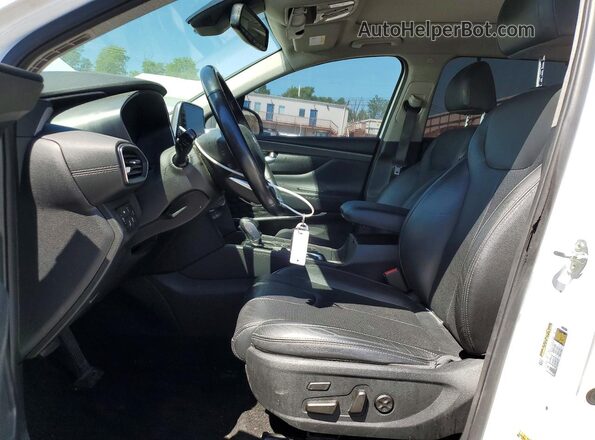 5NMS5CAAXLH158210 2020 HYUNDAI SANTA White Front interior view