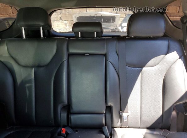 5NMS5CAAXLH158210 2020 HYUNDAI SANTA White Rear seats view