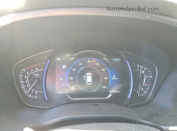 5NMS5CAAXLH158210 2020 HYUNDAI SANTA White Instrument cluster view