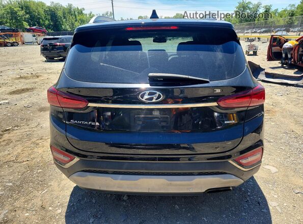 5NMS5CAD0LH302003 2020 HYUNDAI SANTA Black უკანა ხედი