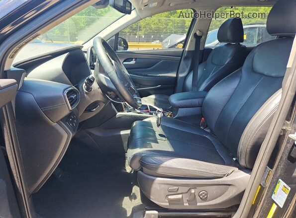 5NMS5CAD0LH302003 2020 HYUNDAI SANTA Black წინა სალონის ხედი
