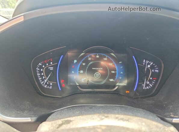 5NMS5CAD0LH302003 2020 HYUNDAI SANTA Black ხელსაწყოთა პანელის ხედი