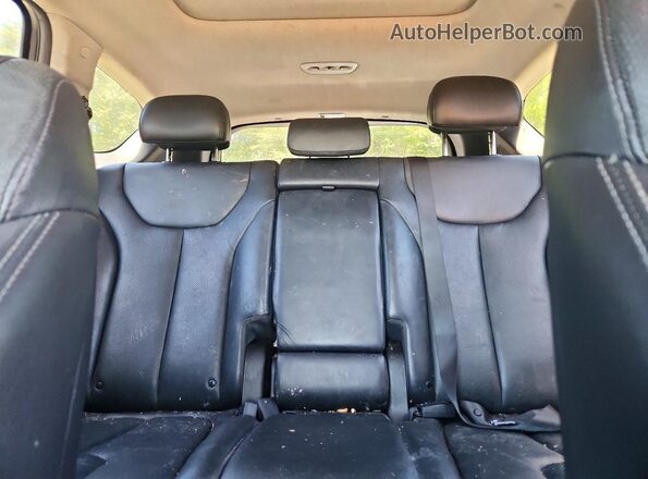 5NMS5CAD0LH302003 2020 HYUNDAI SANTA Black უკანა სავარძლების ხედი