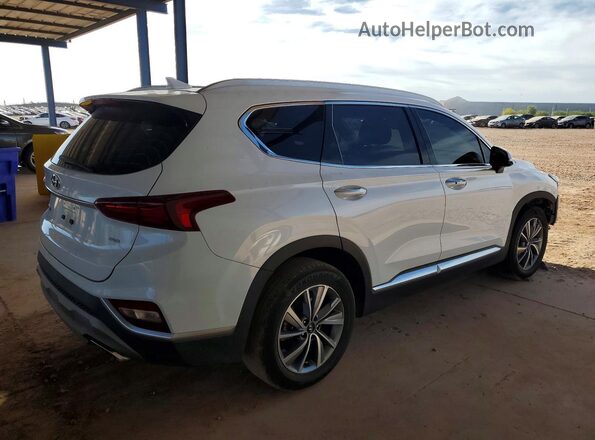 5NMS5CAD3KH081253 2019 HYUNDAI SANTA White Հետևի աջ