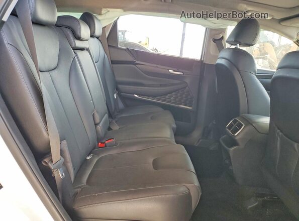 5NMS5CAD3KH081253 2019 HYUNDAI SANTA White Հետևի նստատեղերի տեսք