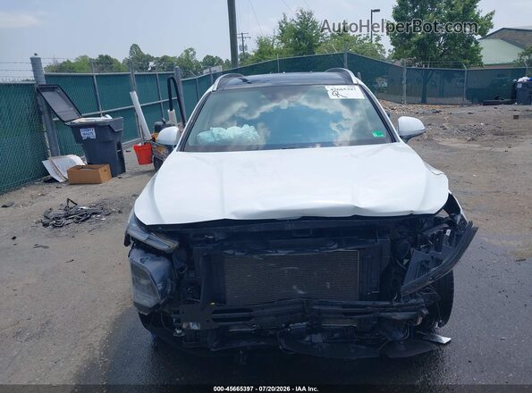 5NMS5CAD8KH005043 2019 HYUNDAI SANTA FE White Вид спереду