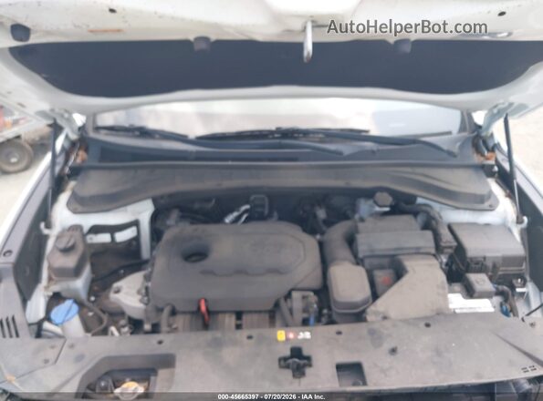 5NMS5CAD8KH005043 2019 HYUNDAI SANTA FE White Вид ззаду