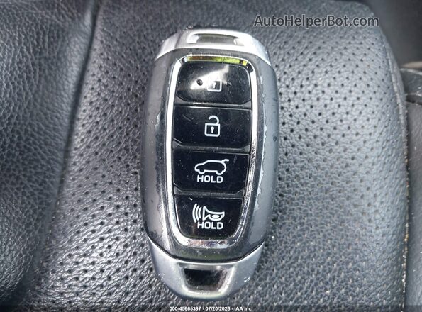 5NMS5CAD8KH005043 2019 HYUNDAI SANTA FE White Вид панелі приладів