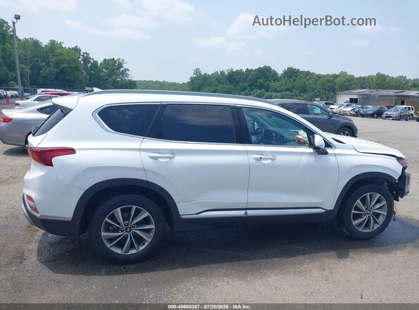 5NMS5CAD8KH005043 2019 HYUNDAI SANTA FE White Панорамний вид салону 360°