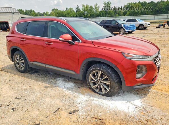 5NMS5CAD8KH070040 2019 HYUNDAI SANTA Orange Front right