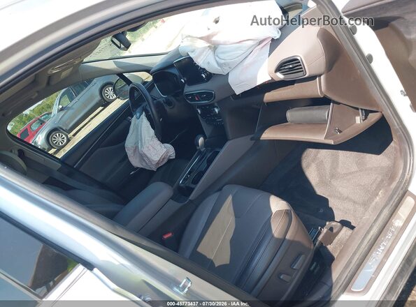 5NMS5CAD8KH134402 2019 HYUNDAI SANTA FE White წინა სალონის ხედი