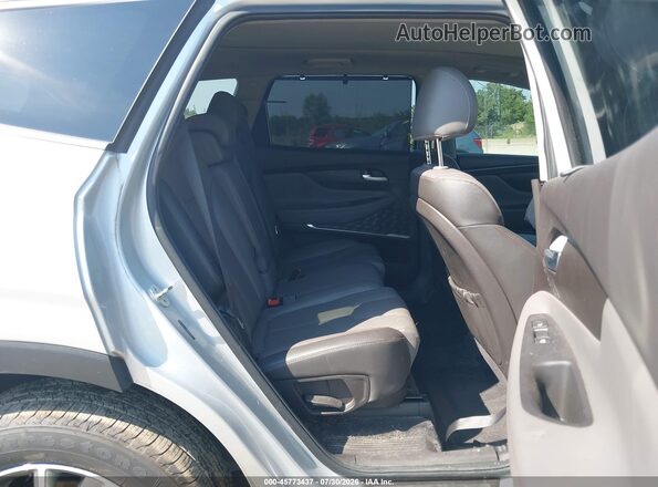 5NMS5CAD8KH134402 2019 HYUNDAI SANTA FE White VIN კოდის სტიკერის ხედი
