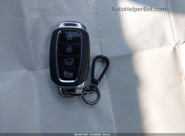5NMS5CAD8KH134402 2019 HYUNDAI SANTA FE White წინა პანელის ხედი
