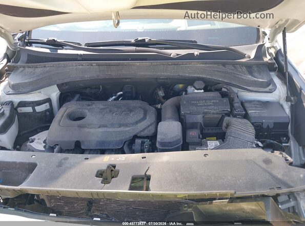 5NMS5CAD8KH134402 2019 HYUNDAI SANTA FE White უკანა ხედი