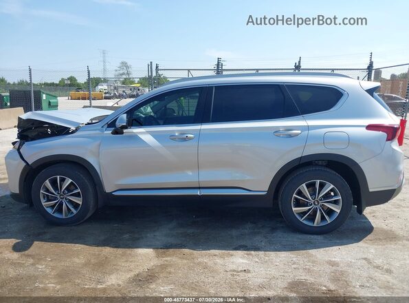 5NMS5CAD8KH134402 2019 HYUNDAI SANTA FE White სალონის 360-გრადუსიანი ხედი