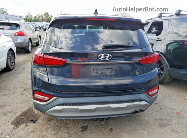 5NMS5CAD8LH277738 2020 HYUNDAI SANTA Black უკანა ხედი