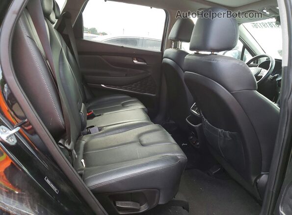 5NMS5CAD8LH277738 2020 HYUNDAI SANTA Black უკანა სალონის ხედი