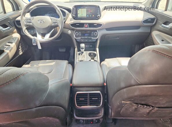 5NMS5CADXLH142289 2020 HYUNDAI SANTA Silver Widok deski rozdzielczej