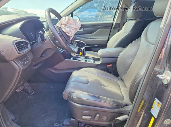5NMS5CADXLH285405 2020 HYUNDAI SANTA Blue Vista interior delantera