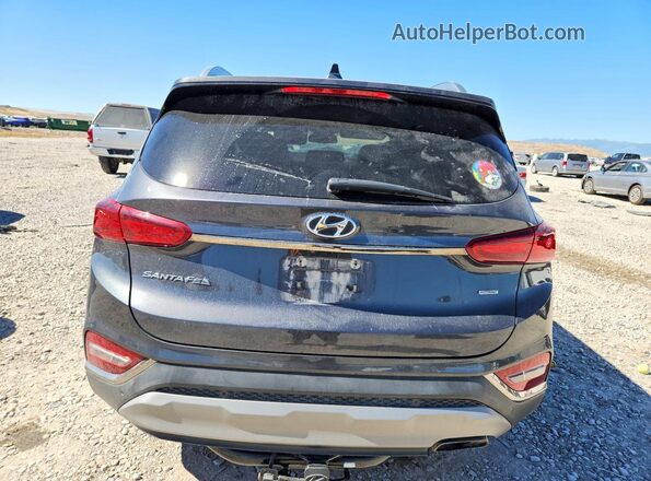 5NMS5CADXLH285405 2020 HYUNDAI SANTA Blue Vista trasera