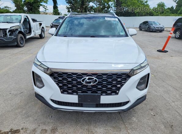 5NMS5CADXLH295321 2020 HYUNDAI SANTA White წინა ხედი