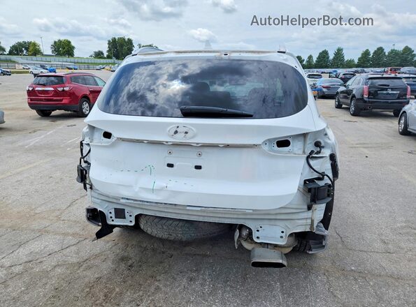 5NMS5CADXLH295321 2020 HYUNDAI SANTA White უკანა ხედი