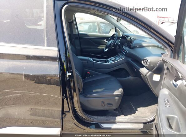 5NMS5DA11PH007798 2023 HYUNDAI SANTA FE HYBRID Black Widok wnętrza z przodu
