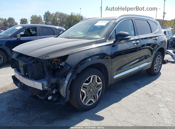 5NMS5DA11PH007798 2023 HYUNDAI SANTA FE HYBRID Black Przód lewy
