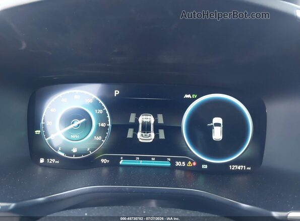 5NMS5DA11PH007798 2023 HYUNDAI SANTA FE HYBRID Black Widok tylnych siedzeń