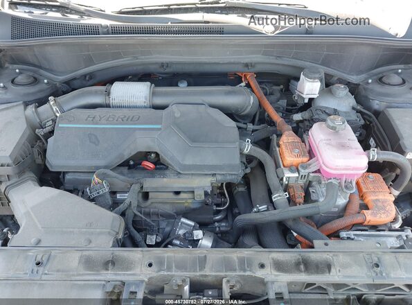 5NMS5DA11PH007798 2023 HYUNDAI SANTA FE HYBRID Black Widok z tyłu