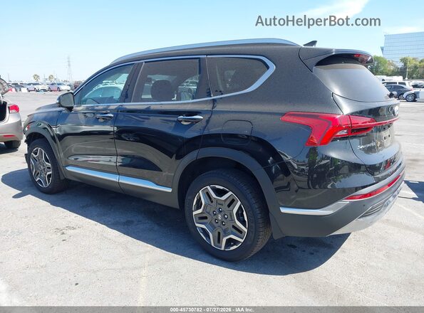 5NMS5DA11PH007798 2023 HYUNDAI SANTA FE HYBRID Black Tył lewy