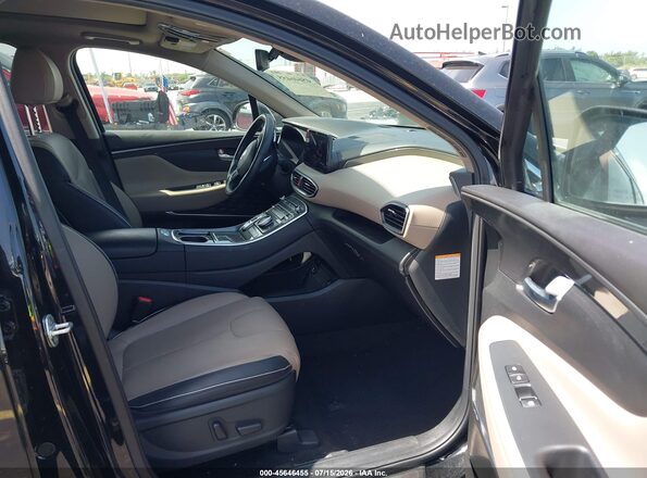 5NMS5DA13PH006880 2023 HYUNDAI SANTA FE HYBRID Black Вид салону спереду