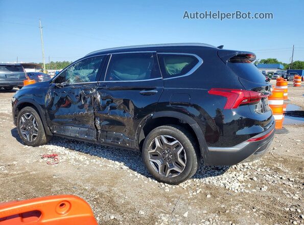 5NMS5DA14PH023882 2023 HYUNDAI SANTA Черный Задняя левая четверть