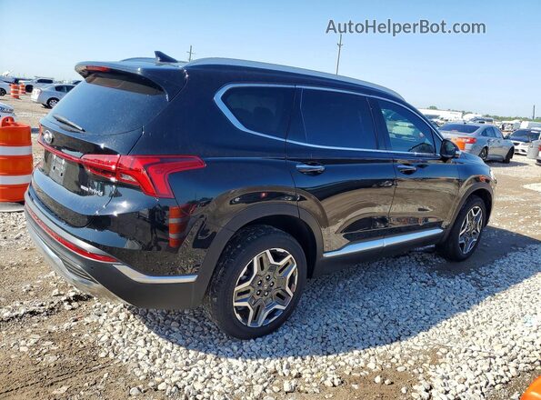 5NMS5DA14PH023882 2023 HYUNDAI SANTA Черный Задняя правая четверть
