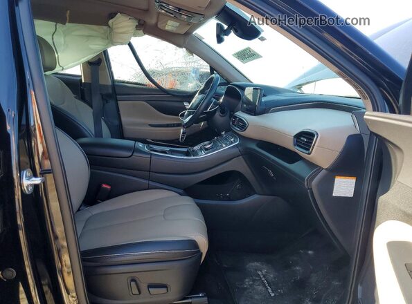 5NMS5DA14PH023882 2023 HYUNDAI SANTA Черный Вид салона спереди
