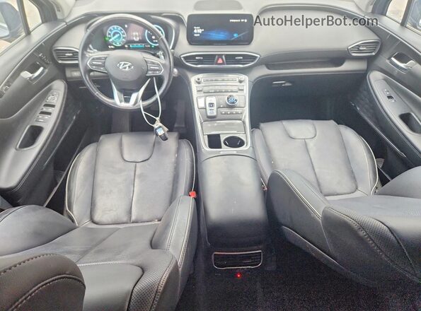 5NMS5DA17PH012519 2023 HYUNDAI SANTA Blue Առջևի վահանակի տեսք