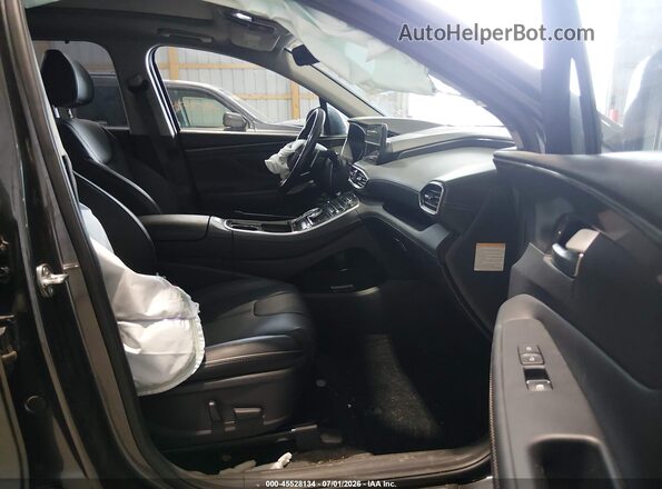 5NMS5DA17PH020006 2023 HYUNDAI SANTA FE HYBRID Gray Front interior view