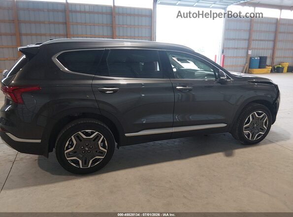 5NMS5DA17PH020006 2023 HYUNDAI SANTA FE HYBRID Gray Rear interior view
