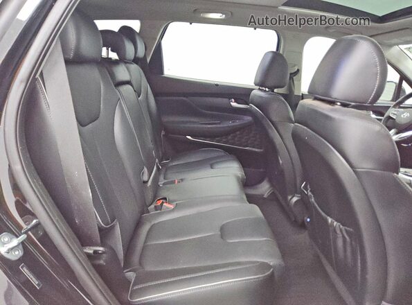 5NMS5DA1XPH015768 2023 HYUNDAI SANTA Black უკანა სალონის ხედი