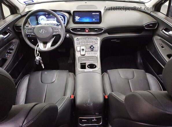 5NMS5DA1XPH015768 2023 HYUNDAI SANTA Black წინა პანელის ხედი
