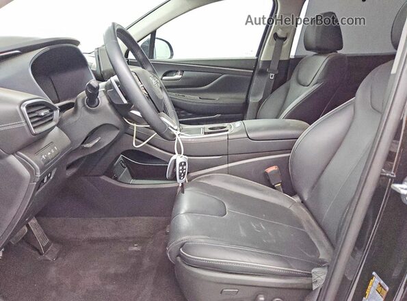 5NMS5DA1XPH015768 2023 HYUNDAI SANTA Black წინა სალონის ხედი